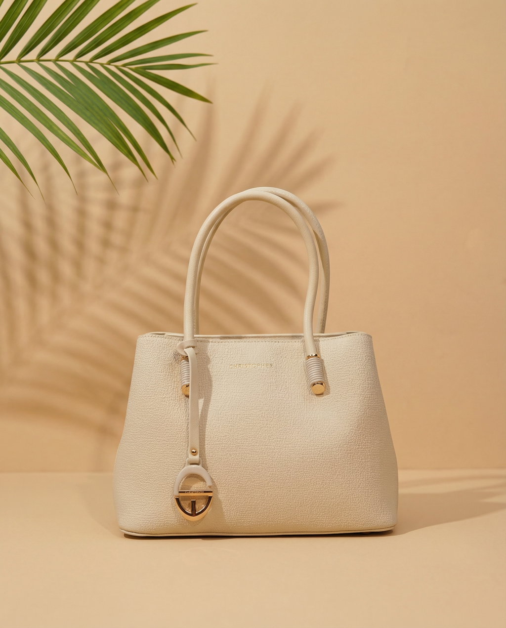 Maya Ivory Satchelbag