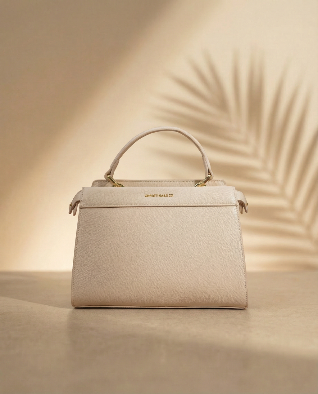 Shubra White Handbag