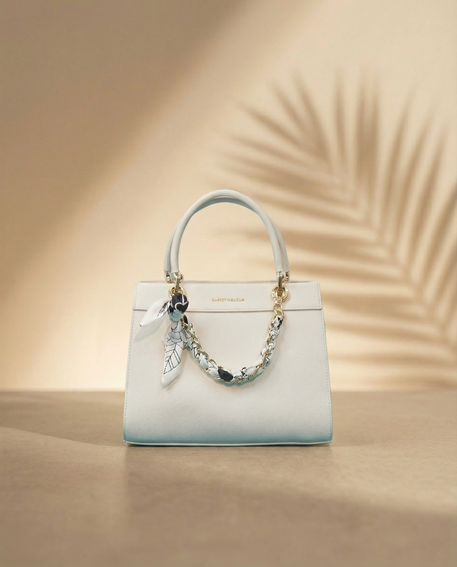 Shubra White Satchel