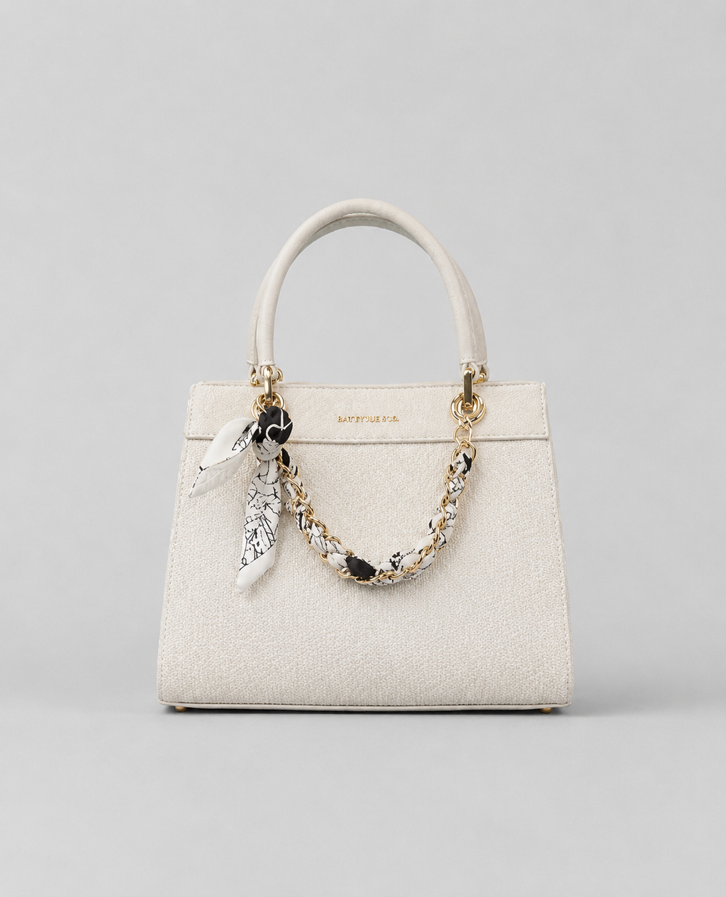 Shubra White Satchel