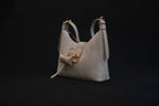 Mira Beige Buckle bag