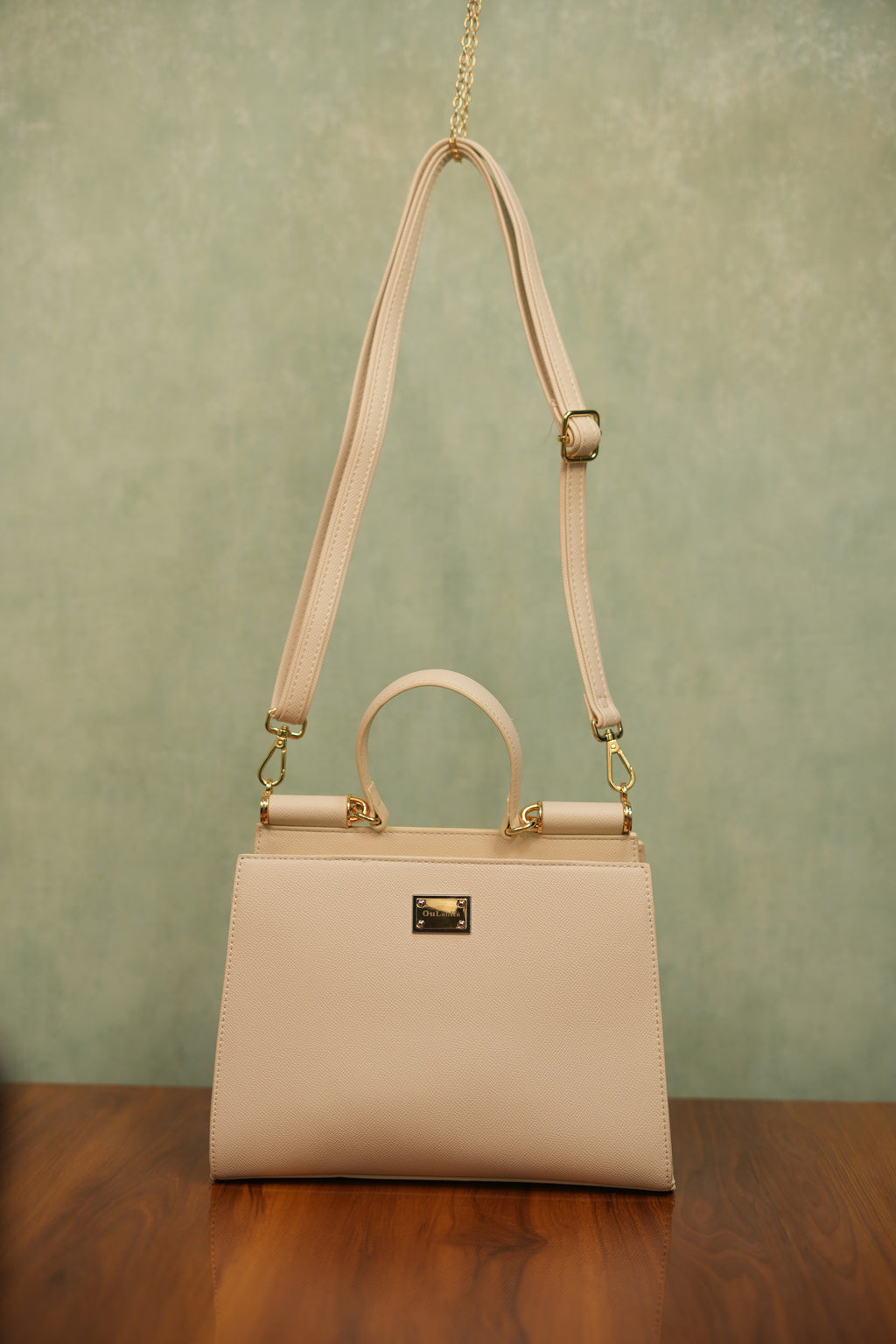 Maya Ivory Handbag
