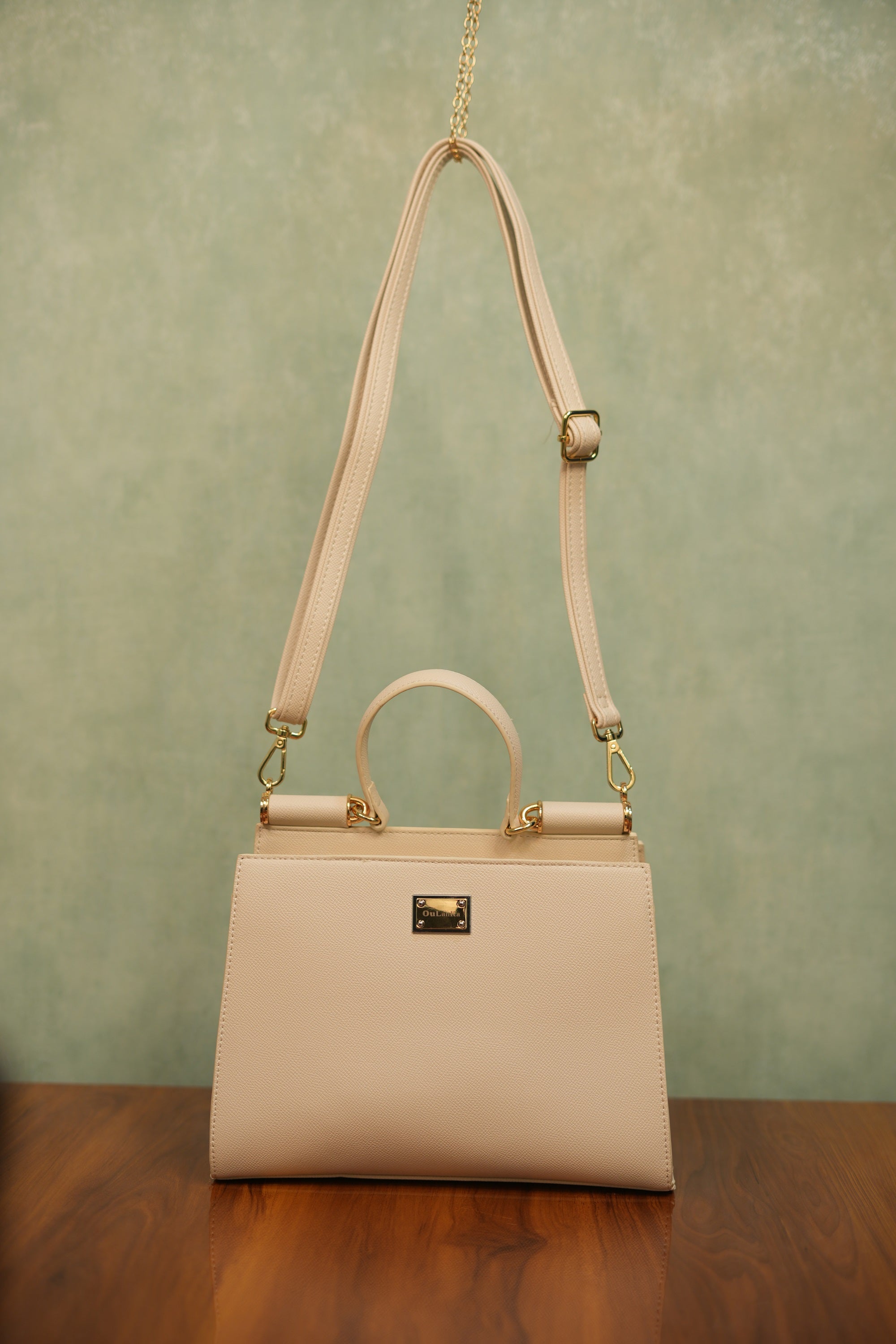 Maya Ivory Handbag