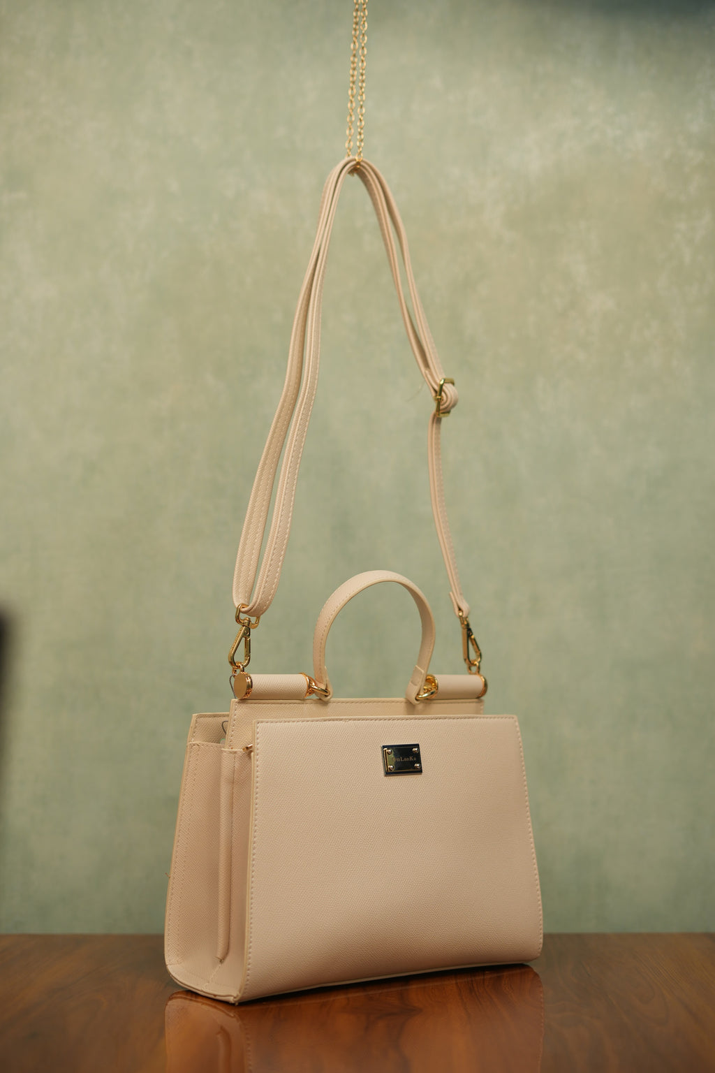 Maya Ivory Handbag