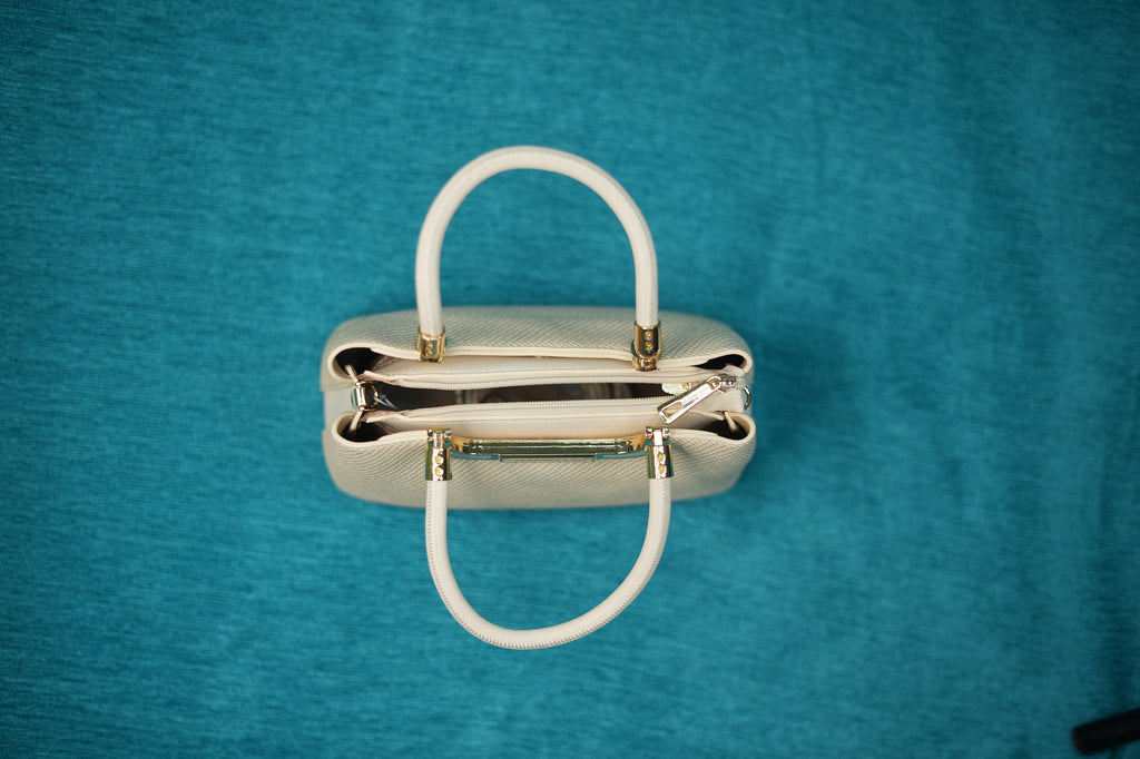 Maya Ivory Handbag 1 – CO-IV-0017