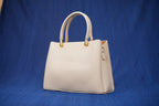 Shubra Pearl White Handbag