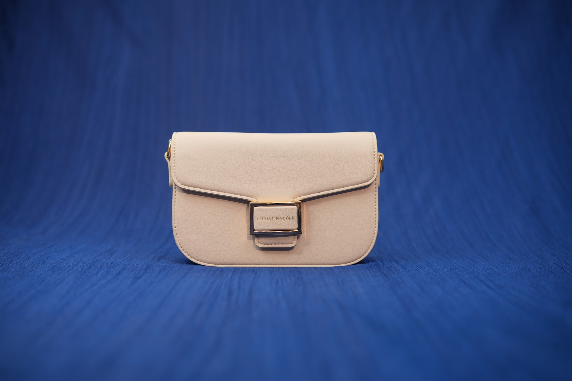 Mira Beige Top Curve Bag