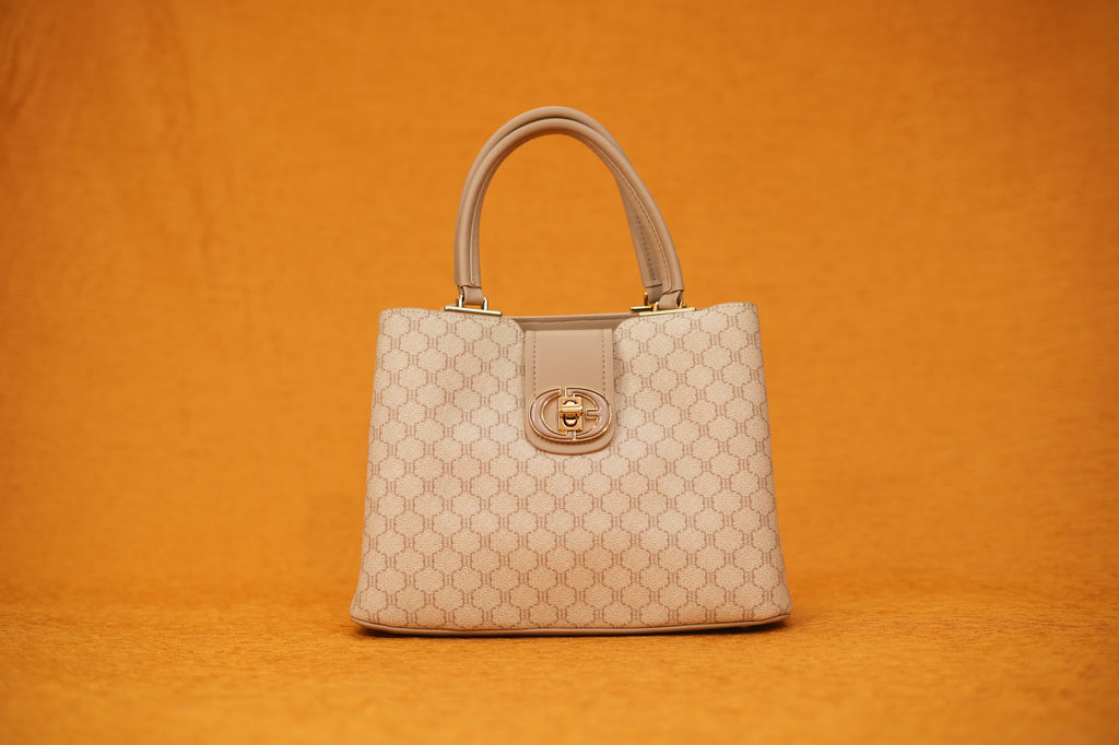 Gris Taupe textured Totebag