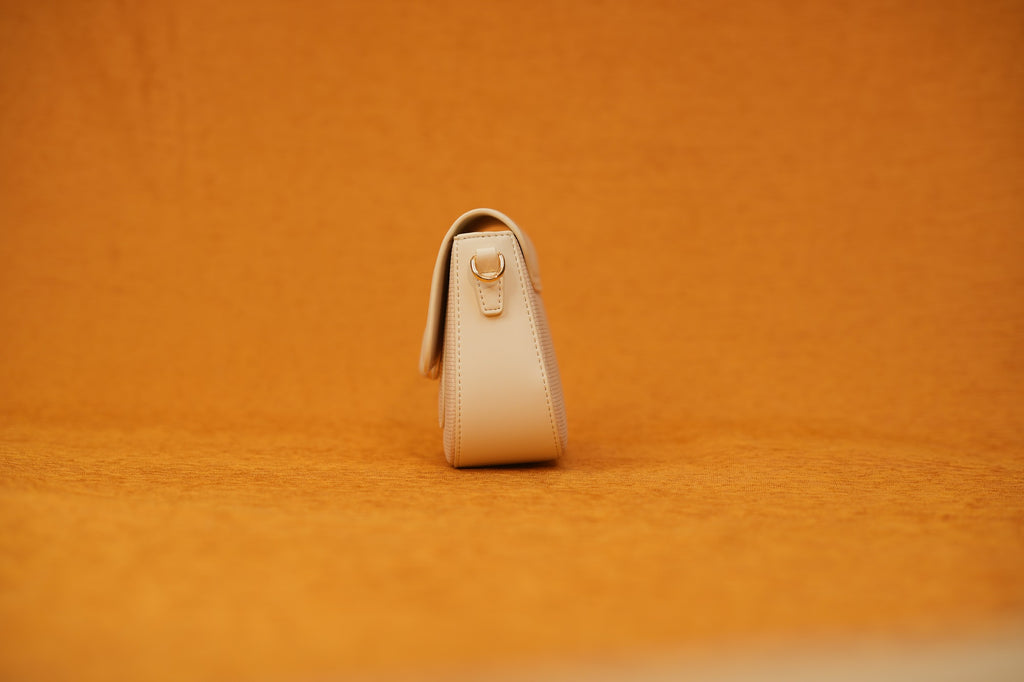 Mira Beige Flore Shoulderbag