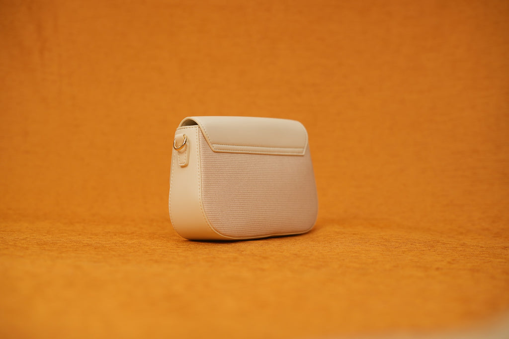 Mira Beige Flore Shoulderbag