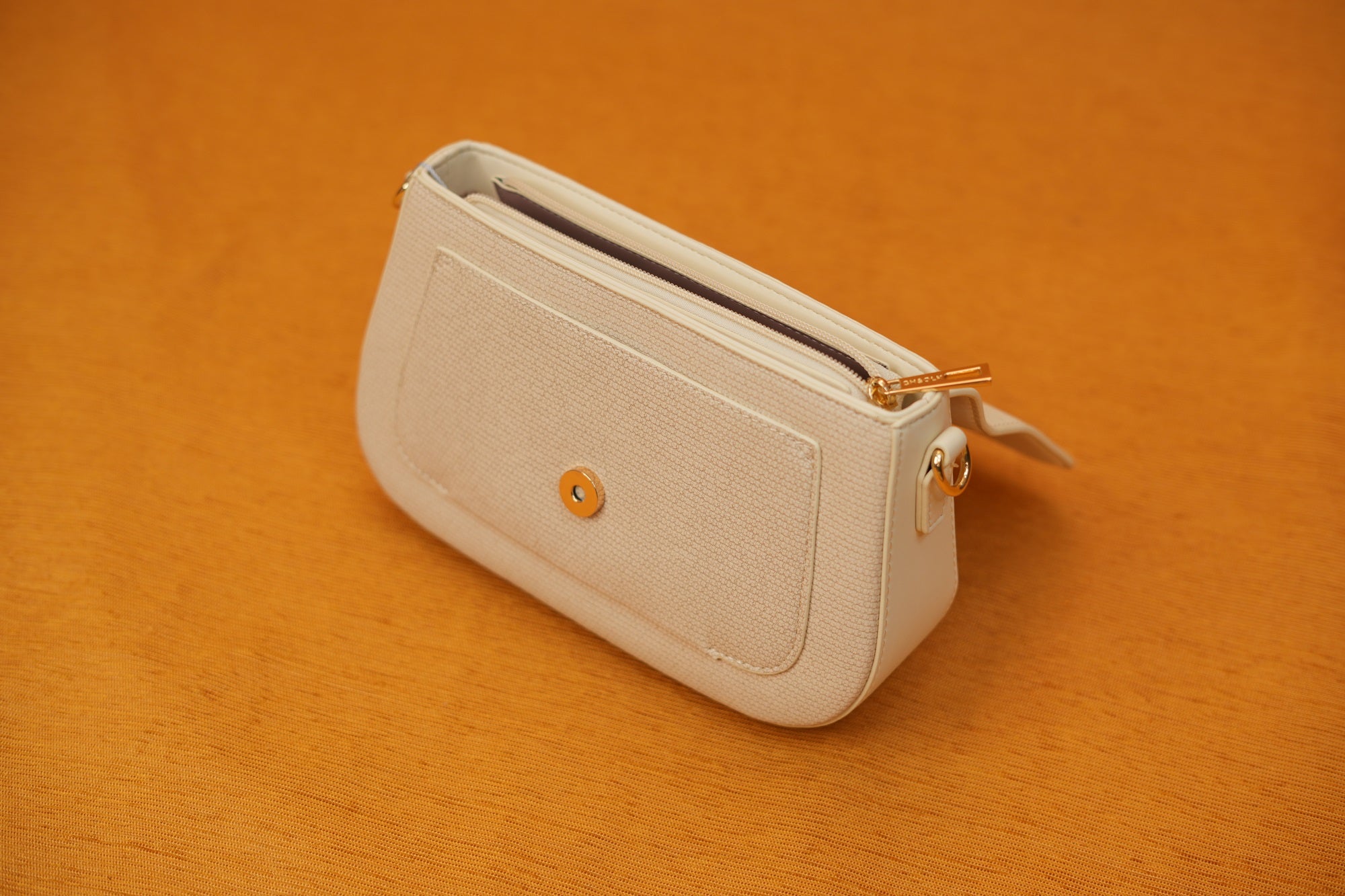 Mira Beige Flore Shoulderbag