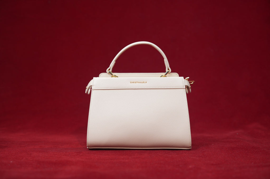 Shubra White Handbag