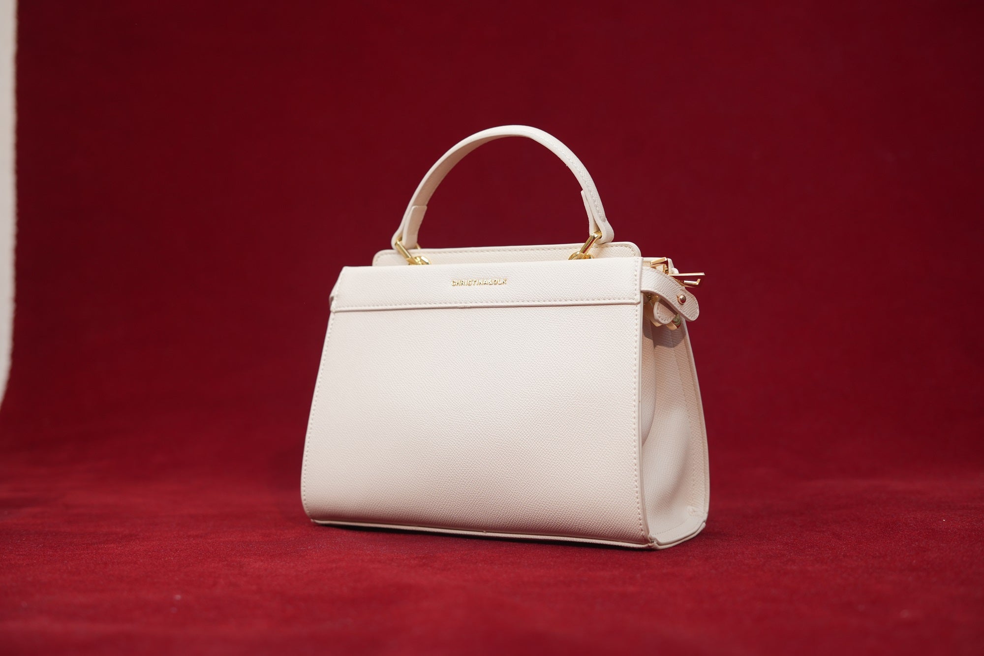 Shubra White Handbag