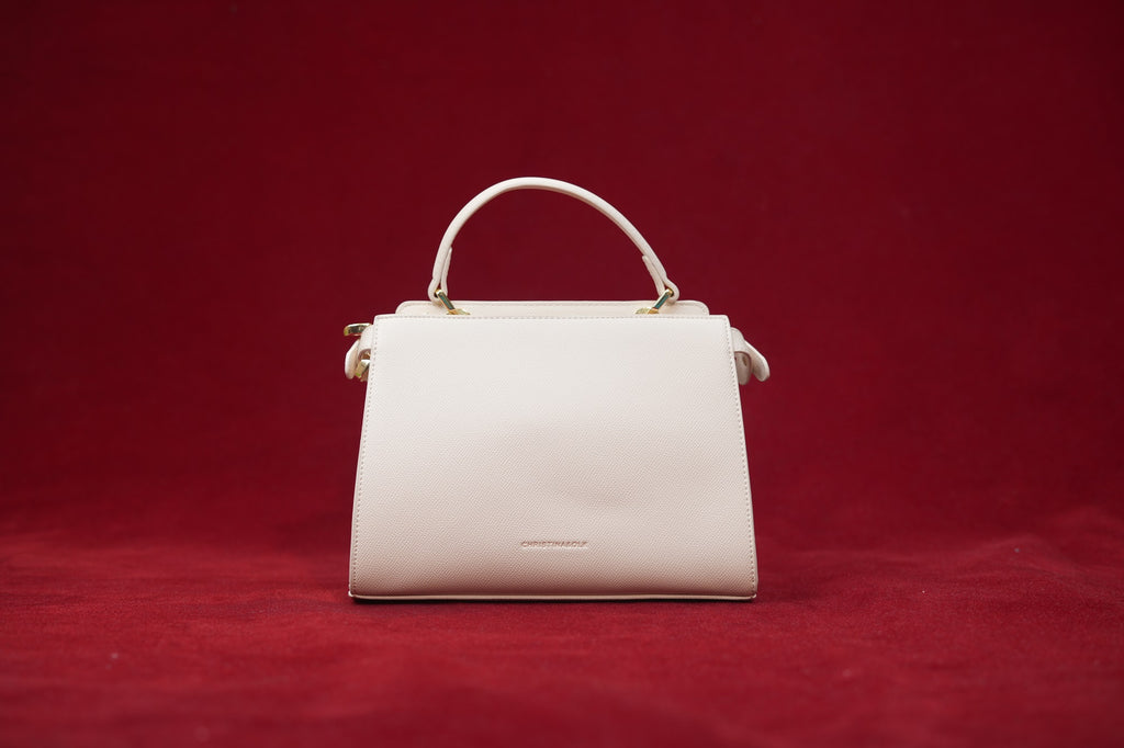 Shubra White Handbag