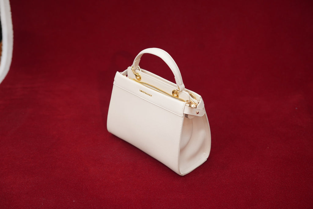Shubra White Handbag