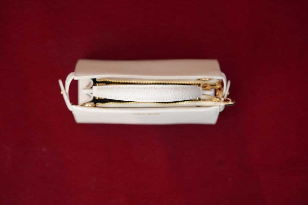 Shubra White Handbag