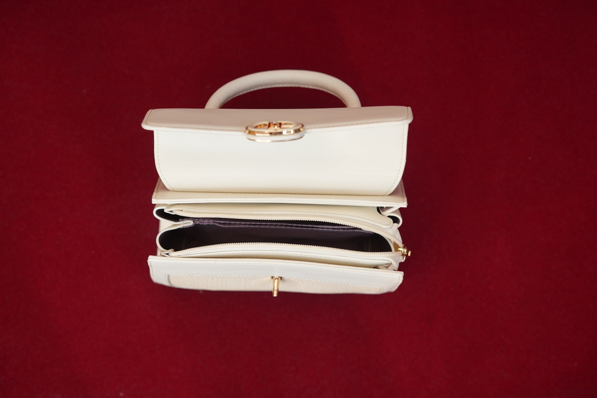 Mira Beige Handbag