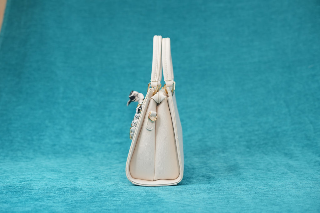 Shubra White Satchel