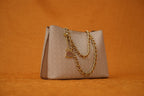 Gris Taupe Chain Totebag