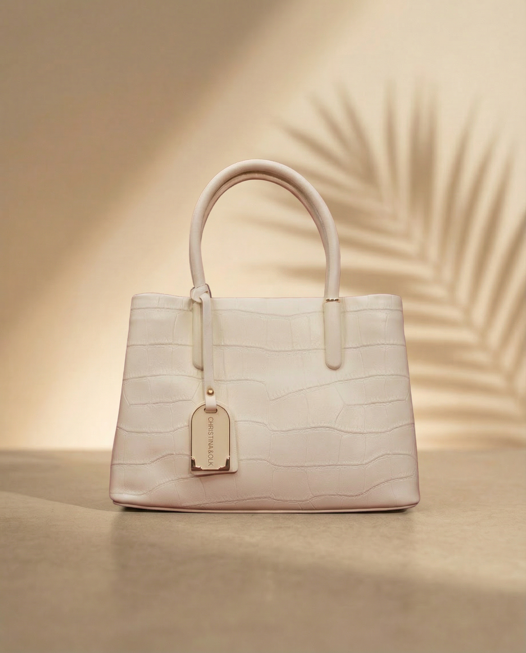Maya Ivory Croce Totebag